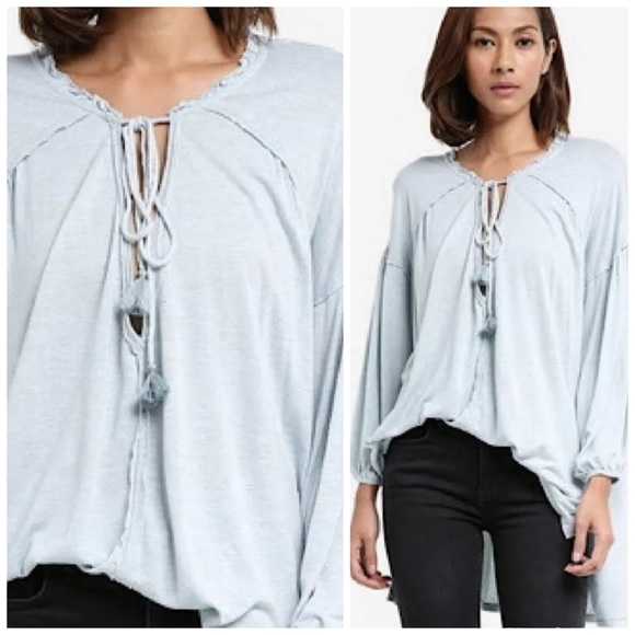 Free People Tops - 🥳HP🥳 NWT - Free People - Just A Henley Top - XS